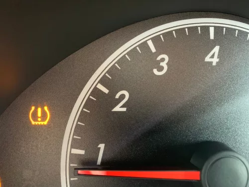 A TPMS light